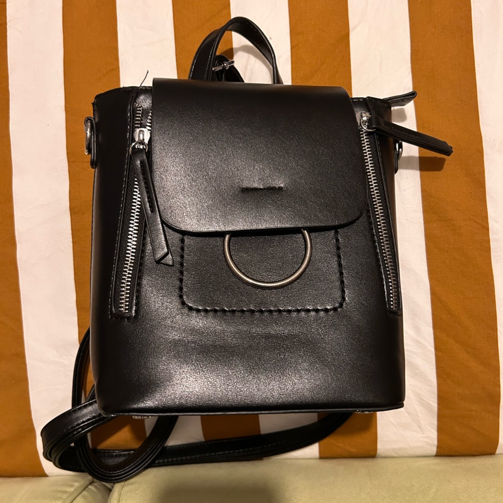 Black backpack